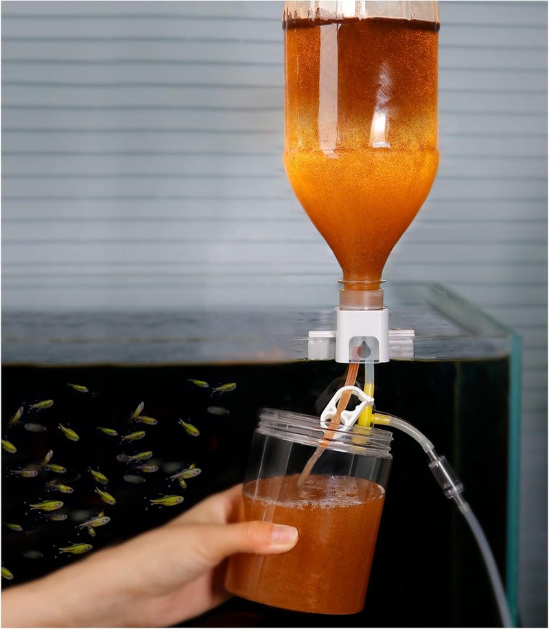 Clscea Aquarium DIY Brine Shrimp Incubator Hatchery Complete kit Include 26 PCS Parts - Image 1